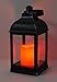 Produktbild CBK-MS Vintage Outdoor Laterne 22 cm mit LED Kerze mit Timer Batteriebetrieb Tisch- und Hängelampe für innen und außen