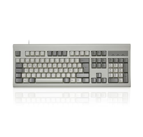 Perixx PERIBOARD-106M, Teclado USB Eficiente Full Size, Teclas...