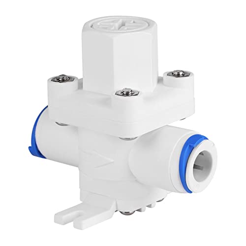 Pressure Reducing Valve, 3/8in 29-50Psi Plastic Water Pressure Regulator RO Water System Filter Reducing Valve for RV Travel Trailer