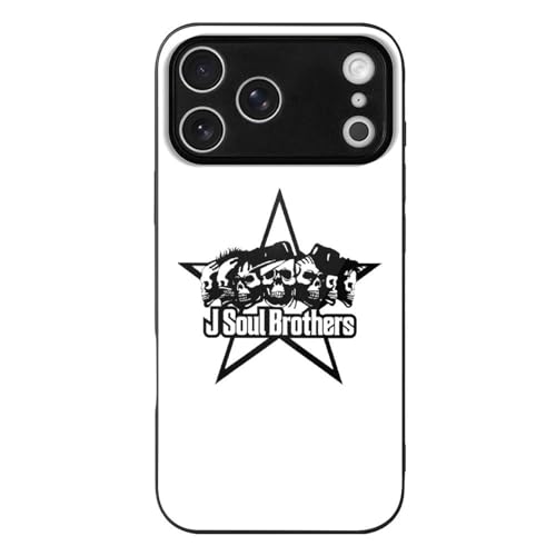O J Soul Brothers iPhone17ProMaxpX}zP[X KX gуP[X Phone17/Air/Pro/Promax/Plusp TPU ϏՌ CX[d