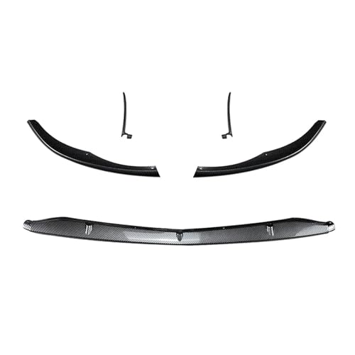 Lame de Pare-Choc Avant Noire Brillante : Style AMG Exclusif pour Classe C C205 S205 W205