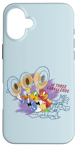 �f�B�Y�j�[ �C���N&�y�C���g The Three Caballeros 1944 �X�}�z�P�[�X iPhone 16 Plus �p