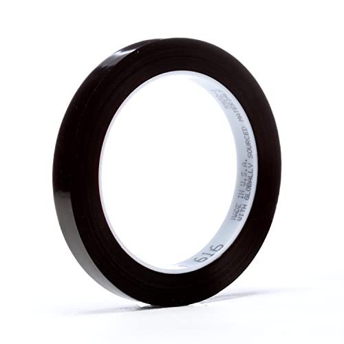 3M Scotch 616 - Nastro adesivo litografo, 1,27 cm x 65,8 m, colore: Rosso rubino