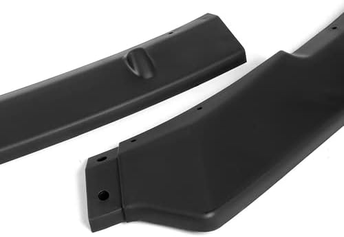 3 Pieces Front Bumper Lip Spoiler Splitter Side Body Kit Trim Protection Compatible with 2010-2013 Volkswagen Golf MK6 GTI Model, 2011 2012 (Matt Black)