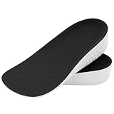 Height Increase Insoles for Men & Women – Orthotic Half Inserts with Arch Support for Plantar Fasciitis, Flat Feet & Heel Pain – Invisible Heel Lift for Casual & Dress Shoes (3.5cm / 1.4inch)