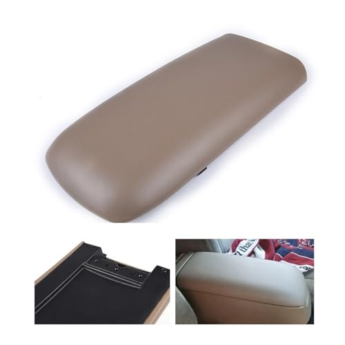 KARPAL Center Console Lid Compatible with Truck 1997-2001 Ford Explorer Sport Trac 1997-2001 Mercury Mountaineer Brown