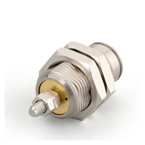 Cilindro CJPB10-10 micromecánico neumático de resorte y efecto simple con rosca exterior 4