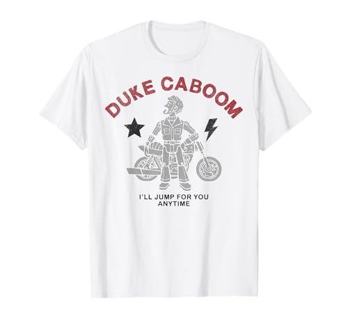 Toy Story Duke Caboom t-shirt graphique Pixar haut de gamme manches courtes