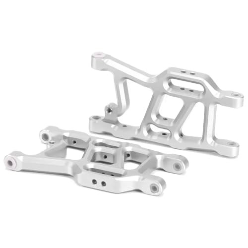 RC�T�X�y���V�����A�[�� For Arrma 6S For Senton AR102673 AR102654 AR106007 1/10 AR330372 2 ���A���A�T�X�y���V�����A�[�� Rc �J�[�V���[�g�R�[�X���i(Silver)