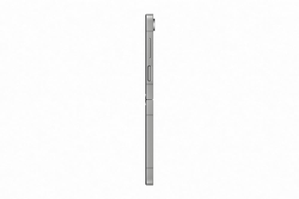 Samsung Galaxy Z Flip6, 256 Go Galaxy AI, écran pliable de 6,7", appareil photo 50 MP, version CAD débloquée (chargeur super rapide de 45 W) – Ombre argentée (Reconditionné)