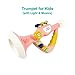 Toddler Musical Instruments Toy Trumpet, Harmonica, Recorder Flute for Kids Baby, Musical Toys Set for Children Boys Girls Ages 2 3 4 5, Pink (Pink)