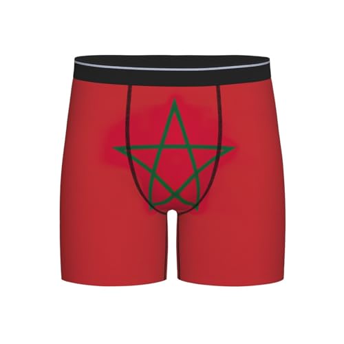 HUIopq Calzoncillos tipo bóxer para hombre, elásticos, suaves, transpirables, para uso diario, Negro, XXL