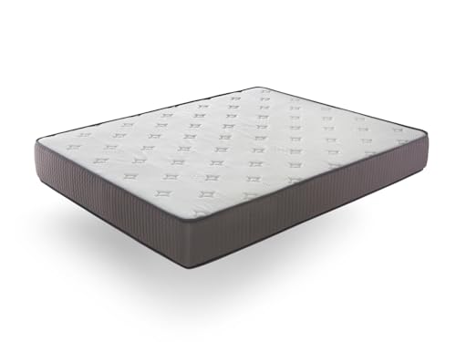 DORMISSIMO Colchon 105X190 Spring Basic - Altura 25 CM - Muelles ensacados - Antiácaros y Ergonomico