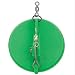 Luhr Jensen Dipsy Diver, Kelly Green/White Bottom, 4 1/8-Inch