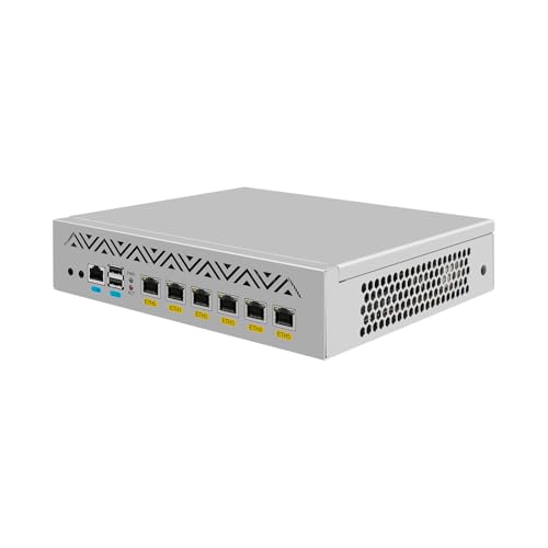 9 Inches Firewall Network Security Appliance, PFSense, Untangle, OPNsense, VPN, Router PC, I3 3217U, RJ64, 6 x I211 I210 LAN, Co