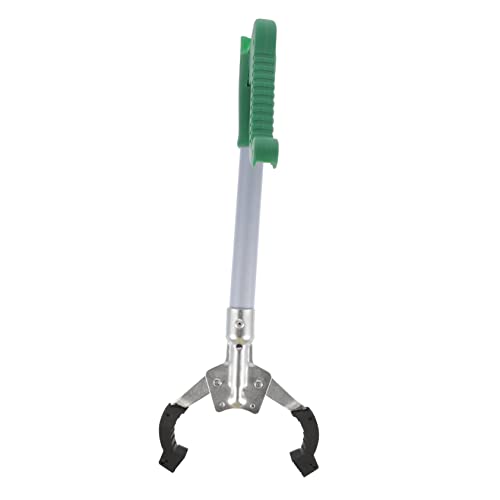 MUCKLILY Garbage Pick-up Clip Non-Slip Function 40cm Aluminum Alloy Garbage Rod for Practical Trash Clip