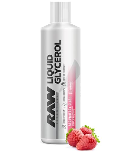 RAW Liquid Glycerol Workout Supplement, Liquid Glycerol Supplement for Enhanced