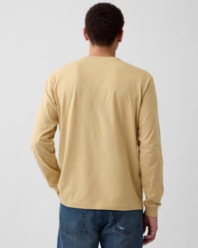 Image of Gap Men Standard Fit Long Sleeves Round Neck T-Shirt