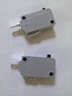 2PCS Microwave Oven Door Interlock Switch, 16A Normally Closed