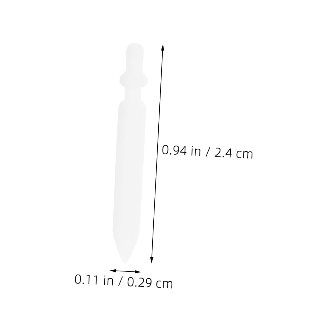 OSALADI Paint Pen Replacement 25pcs 0.7mm Replacement Nibs Smooth Writing Sturdy Plastic for Drawing Writing Calligraphy Pen Tips