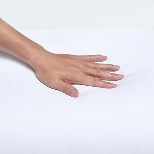 Image of Amazon Basics Down Alternative Bed Pillows and Pillow Protector Case Set, Medium Density, Standard Size 26 inch x 20 inch, Hypoallergenic, Microfiber, Washable, White, 2-Pack
