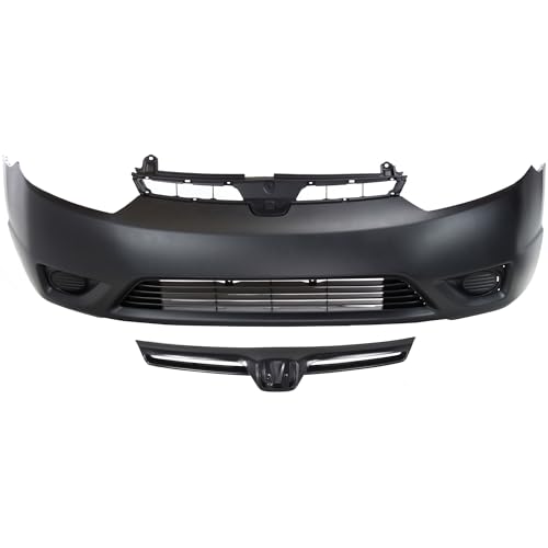 Garage-Pro Bumper Cover KIT Compatible with Honda Civic 2006-2008 Front