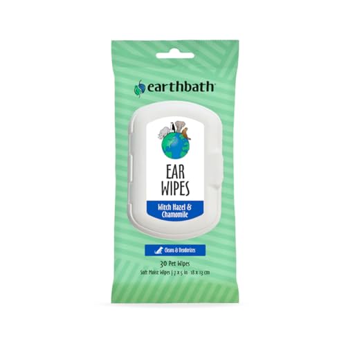 Earthbath Ear Wipes Witch Hazel & Chamomile 30 Wipes - image 4