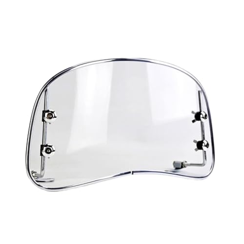 Vent pare-brise de moto 8,6 pouces avec écran avant clear pour vacances et route