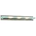 PLC Lighting 1440 SN 3 Light Vanity, Slim Collection, Satin Nickel Finish