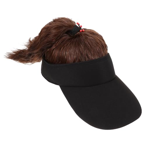 FOMIYES Baseball Cap Wig Hat Fashionable Outdoor Sports Hat Soft Comfortable for Workout