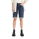 Levi's Women's Bermuda, Lapis Midnight Short-Medium Indigo, 24