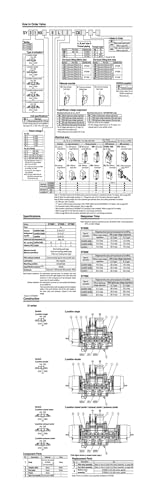 Électrovanne 5 voies SY3160-5MZE-C4 à commutation rapide basse consommation - 5
