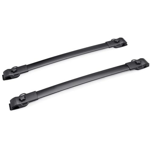 Barres de toit transversales noires robustes lot de 2 pour Toyota Sienna