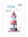 Produktbild Ladytimer Mini Lighthouse - Taschenkalender A7 - Kalender 2021 - Alpha Edition-Verlag - Eine Woche auf 2 Seiten - Buchplaner mit Lesebändchen und Platz für Notizen - Format 8 cm x 11,5 cm