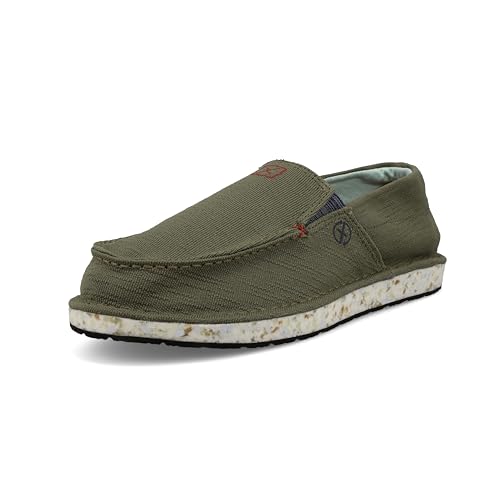 Mocassins légers Twisted X homme contre la fatigue des pieds pour marcher sans douleur