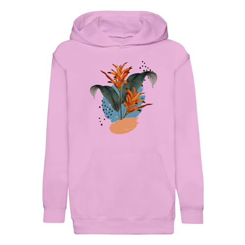 Sweat premium enfant Heliconia Fabulous Hoodie au tissu haut de gamme jungle
