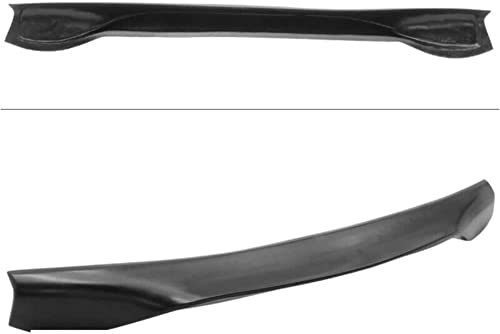 Jlejiani Fits Rear Trunk Lid Spoiler Wing Pu Unpainted Black Polyurethane (Pu,Easy To Install,Free Returns #TOP3