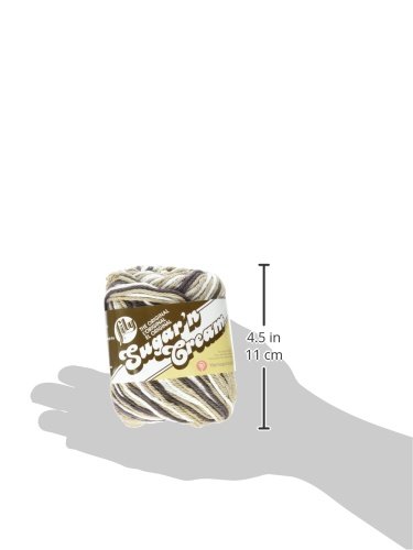 Image of Lily Sugar 'N Cream The Original Ombre Yarn, 2oz, Gauge 4 Medium, 100% Cotton, Brown - Machine Wash & Dry (10200202014)