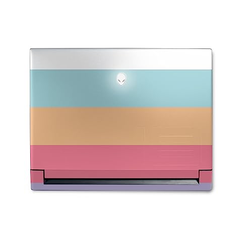 Image of MightySkins Skin Compatible with Alienware M18 R1 (2023) Full Wrap Kit - Peaches and Cream | Protective, Durable, and Unique Vinyl Decal wrap Cover | Easy to Apply & Change Styles | Made in The USA