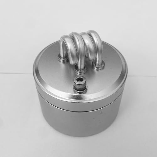 Réchaud à alcool léger en alliage d'aluminium avec support de cuisson