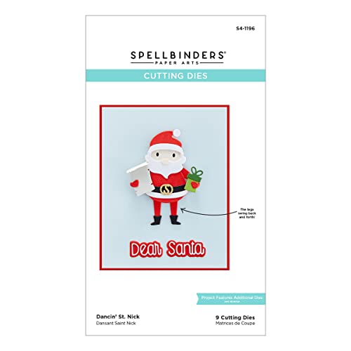 Matrices de découpe Dancin' St. Nick Spellbinders à jambes articulées - 5