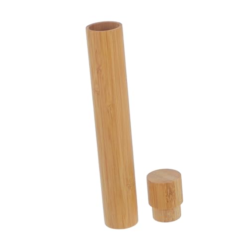 HAPINARY Storage Tube Bamboo Mailer Tube for Large Posters for Documents Mail Storage Solution