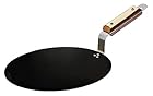 amicus Traditional Kitchen Premium Pure Iron Tawa for Dosa Roti Phulka Chapati Paratha Omelette Multipurpose Modern Tava (Flat 10 Inch)