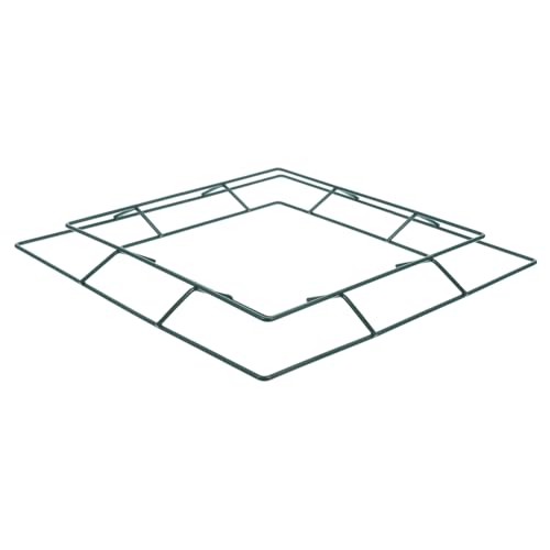 ERINGOGO Metal Floral Frame Iron Wire Wreath Forms DIY Wreath Support Wall Mount Decor