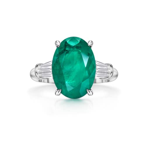 Michooyel oval emerald ring
