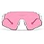 Bright White Frame & Pink Purple Lens C7