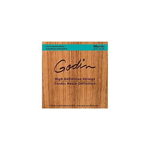 Seagull Guitars Merlin Strings - Steel/Phosphor Bronze Strings for M4