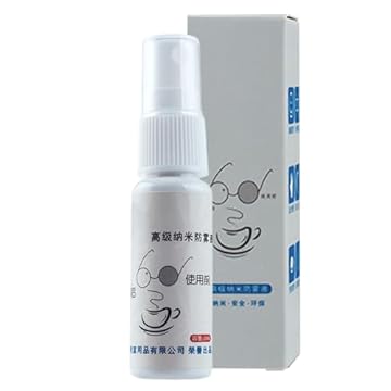 Goggles Anti-Fog Spray, Eyeglasses Defogger, Long Lasting Sports Gear Liquid Cleaning Solution for Men Women Youth Teens Girls Boys, 20 ml Bottle, 3,94 x 1,18 x 1,18 pollici, 1 pezzo