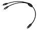 Produktbild Nubert nuCable Y-Adapter 6 | Länge: 20 cm | Mono-Signal auf 2 Eingänge | 1x Kupplung, 2X Stecker | Original Nubert Zubehör | 1 Stück