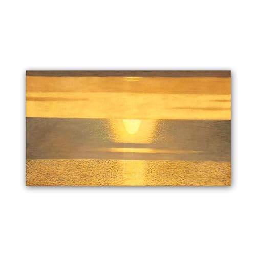 Peinture à l'huile V-Sunset 80x145cm sur toile seule pour personnaliser votre cadre mural